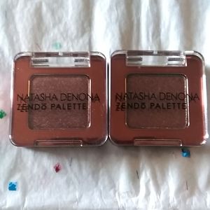 NATASHA DENONA  ZENDO EYE SHADOW trial size - 0.07 oz x 2